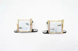 UW392 Volvo XC40 T3 Charnières Hayon Noir Lot 2Pcs