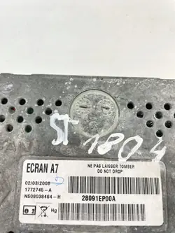 Écran de navigation Nissan Qashqai OEM 28091EP00A