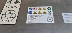Batería Mercedes-Benz OEM A7893405440, 74 Ah