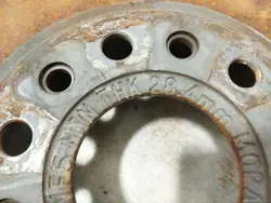 Disque de frein OEM 255855 pour Dodge RAM 1500 2019 Avant