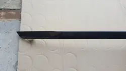 VW Touareg 760 Voorbumper Spoiler Zwart 760853245C