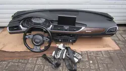 Tableau de bord AUDI A6 C7 4G Console Complète