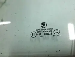 Skoda Fabia II Etu-Vasen Ovi-ikkuna OEM TOC50540