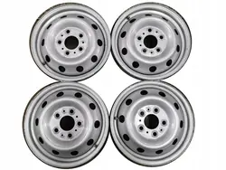 4 Rodas de Aço Fiat OE 6.0" x 16" 5x130 ET 68