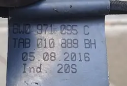 Câblage Capteur de Stationnement Avant AUDI A4 B9 8W0971095C