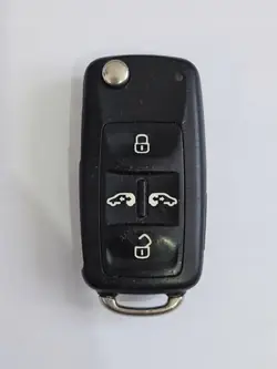 Käytetty VW avaimen kaukosäädin OEM 7N0837202K Sharan/Alhambra