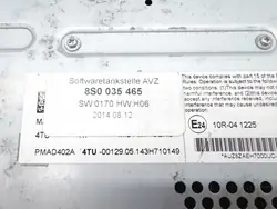 Bang & Olufsen Ljudförstärkare OEM 8S0035465 Audi TT
