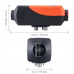Vevor 12V 2KW Dieselvärmare LCD Display 840349928319