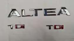 OEM 5P0853687L739 Zilver/Chroom Letters - Gebruikt