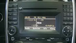 Unidad Radio Navegación OEM NAWIGACJA W245 LIFT