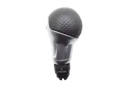 Pomo de mudanças OEM 0027_part-01244 Couro Preto S-Tronic