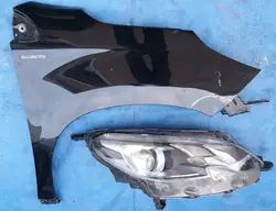 Fram höger skärm Peugeot 2008 2013