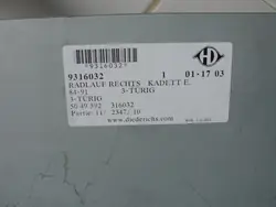 Kit de reparación de aleta delantera OEM REPERATURKA BŁOTNIKA