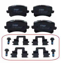 Plaquettes de frein pour VW Passat 05-/Tiguan GDB1763 TRW