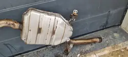 Silenciador Audi OE usado OEM 8K0253411AH para Q5 2.0L