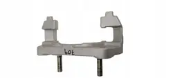 Support étrier frein avant L=P OEM 6763027
