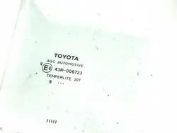 Vitre arrière droite porte Toyota OE OEM SZYBA TYLNA PRAWA