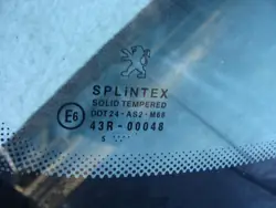 Vitre latérale gauche OEM SZYBA KAROSERYJNA Peugeot 1007