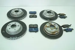 Gebrauchte Bremsscheiben & Beläge Set für Mercedes SL350 R230
