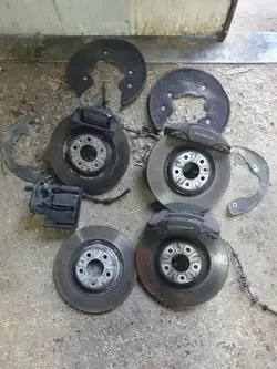 Porsche Big Brake -sarja OEM 95B615123F - Käytetty