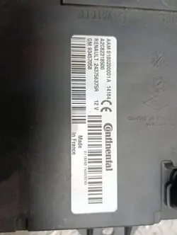 Module Confort OEM 243756375R pour Renault Trafic III
