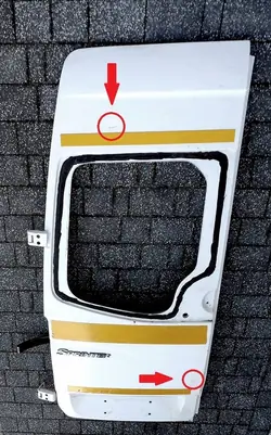 Mercedes Sprinter W906 Vänster Bakdörr