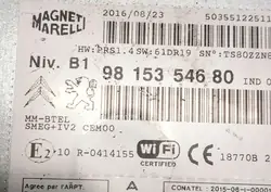 Radio Navegación CITROEN C3 II 16r OEM 9815354680