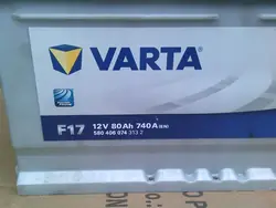Batería VARTA Blue Dynamic 80Ah 740A F16