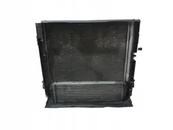 BMW X5 F15 F16 CHŁODNICA WODY KLIMATYZACJI WENTYLATOR KOMPLET 17117807624