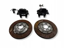 Juego discos y pinzas freno trasero Audi RS4 B7 OEM LAA28039