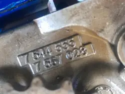 BMW OE 7544555 Ölpumpe gebraucht - Direktpassend
