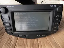 OEM 86120-42241EX Radio Navigatie voor Toyota RAV4 III