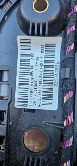 Techo solar panorama OEM 3G9877041B VW Passat B8