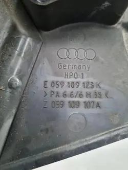 Capa da correia de distribuição AUDI A6 AVANT 2.5L diesel E059109123K