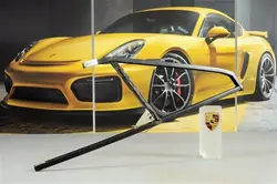 Porsche 911 964 oven ikkunankehyksen vasen OEM 9115420194370K