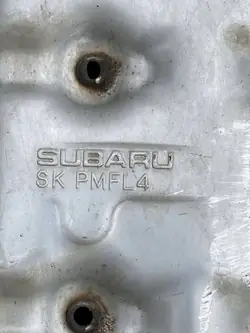Silencieux d'échappement Subaru OE FBZ22738 - Occasion