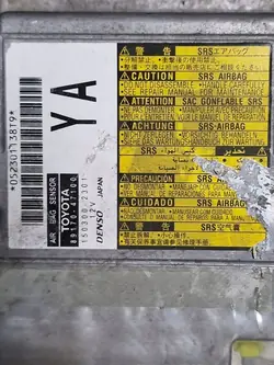 Capteur d'airbag Toyota Prius III