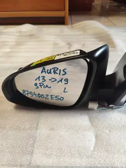 Espejo Izquierdo Toyota Auris 2013-2019 9 Pines OEM 8794002E50