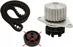 Kit correia distribuição e bomba água OEM 3701155705433