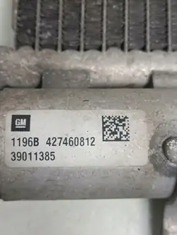 Radiateur de climatisation Opel Astra K 2016 1196B427460812