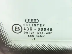 Gebrauchte Audi OE Karosserieglas LT M1080000 Links Hinten