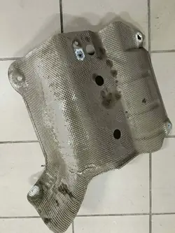 Protection thermique d'échappement Audi A4 B8