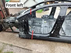 Aleta delantera izquierda Mercedes-Benz EQE V295 2023 OEM 264695