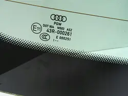 Vitre arrière OEM 43R-000261 pour Audi A6 C7 Berline