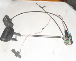 Renault Kangoo I 03 Oikea Takaluukun Lukko Liukuovi OEM 7700308812