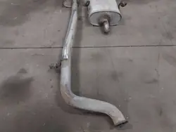 OEM TŁUMIK WYDECH ŚRODKOWY + KOŃCOWY PEUGEOT 406 I 2.1 TD