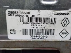 Renault Ljudförstärkare OEM S26282080 - Begagnad