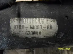 Démarreur Motorcraft 12V 97BB-11000-BB