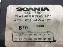 Vilkkuvalaisinrele Scania OEM 1401789 - Käytetty