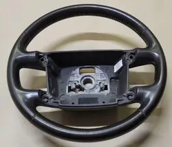 Volante de Cuero Marrón OEM 7L6419091S para VW Touareg I